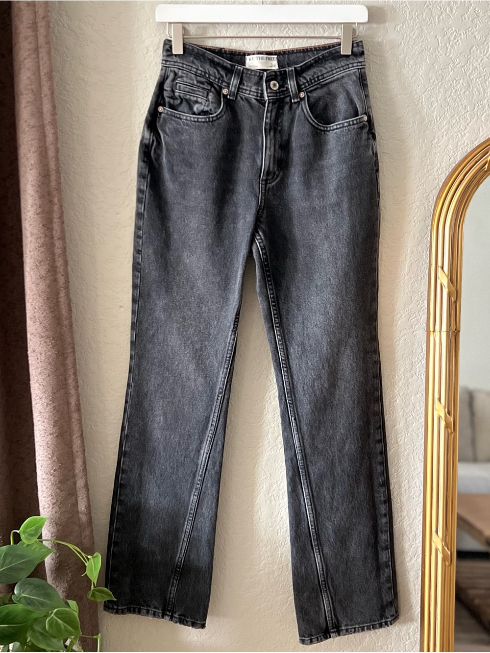 We The Free Xena Slim Straight Jeans Color Dark Knight Size 26